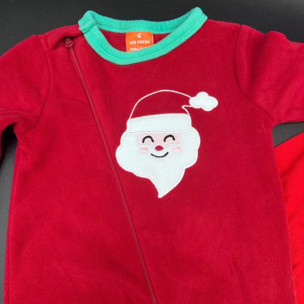 Joe Fresh Santa Pajamas & Cat Jack Santa's Little Helper Bodysuit‎
